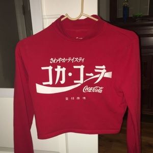 Long sleeve crop top